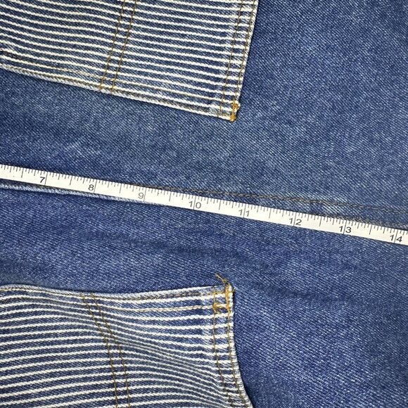 Vintage North Blue West Carpenter Denim Overalls - Picture 9 of 11